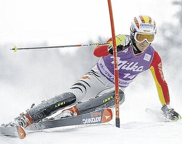 Gelungene Generalprobe für Olympia: Felix Neureuther wurde beim Slalom von Kranjska Gora am Sonntag Vierter. Foto: AP