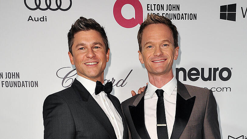 Neil Parick Harris (r.) und sein Lebensgefährte David Burtka Neil Parick Harris (r.) und sein Lebensgefährte David Burtka
