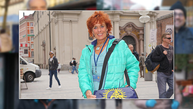 Lehrerin Brigitte Raab-Lucke (64) 
"Ich lebe seit über 30 Jahren in München und bin in Oberammergau geboren. Ich liebe es, 
als Stadtspürerin und Stadtführerin Geschichten mit Aha-Effekten zu erzählen und Dinge zu zeigen wo dann 
selbst gebürtige Münchner feststellen, dass sie das noch nie gesehen haben. 
Am Abend gehe ich gerne zur Wirtin Zora ins Wirtshaus Jodlerwirt im Skihüttenambiente in der Altenhofstraße auf  ein Bier. Der Platz war ehemals eine Wolfsschlucht. Da waren die 
Diener der Residenz anzutreffen - und dort geht es noch heute lustig zu. 
Spannend finde ich den Fluch der Isarnixe - darüber berichte ich gerne Sonntagabends. Dann geht es um das  geheimnisvolle 
und mystische München. Ich mag es Plätze zu zeigen, wo man oft ganz einfach staunen muss. Es gibt ganz  wunderbare Orte 
in und um München."