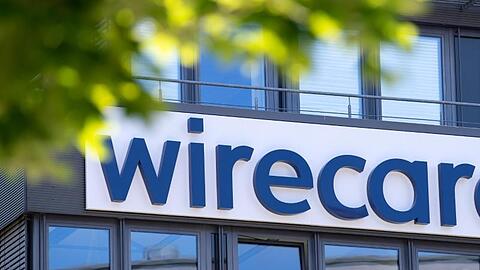 Der Schriftzug von Wirecard an der Firmenzentrale des Zahlungsdienstleisters in Aschheim. Foto: Sven Hoppe/dpa