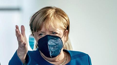 "Das Coronavirus nimmt keine Rücksicht darauf, ob wir gerade eine geschäftsführende Regierung haben, ob wir gerade Koalitionsverhandlungen haben": Angela Merkel.