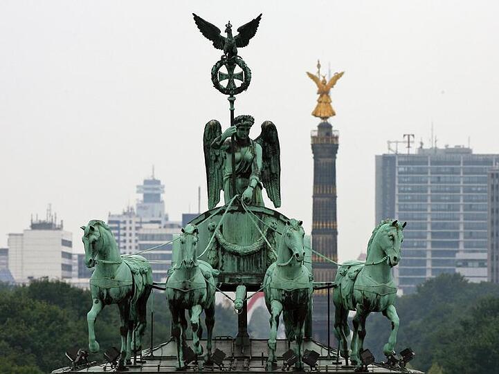 Quadriga auf dem Brandenburger Tor