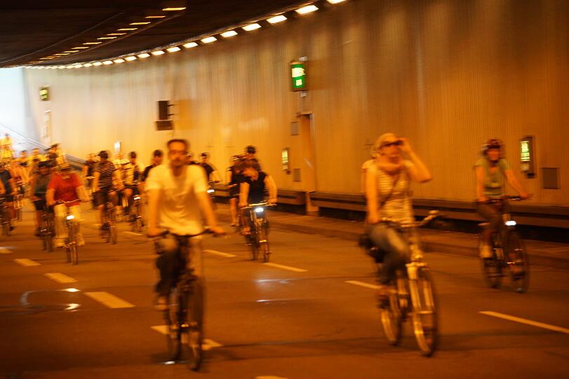 Weitere Bilder der BR-Radltour durch München.