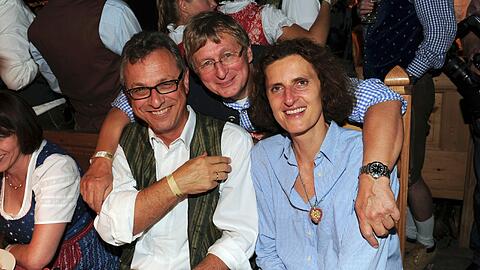 Siegfried Schneider mit Innegrit Volkardt