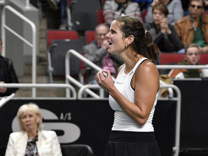 Das erste Match des Tages bestreitet Görges gegen Ostapenko.
