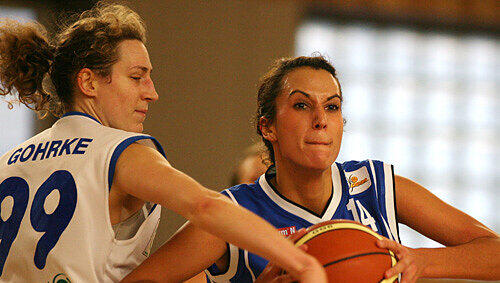 Hat mit den Korbjägerinnen von München Basket eine bewegte Saison hinter sich: Marijana Kovacic. Hat mit den Korbjägerinnen von München Basket eine bewegte Saison hinter sich: Marijana Kovacic.