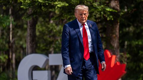 Trump provoziert schon vor Beginn des Gipfels.
