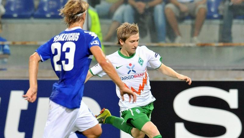 Bremens Marko Marin (r) Bremens Marko Marin (r)