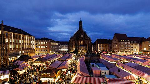 Der Nürnberger Christkindlesmarkt wird am 28. November eröffnet und geht bis zum 24. Dezember. (Archivbild)
