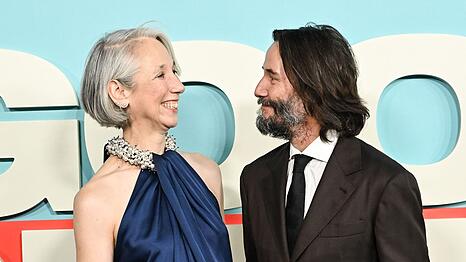Die K&uuml;nstlerin Alexandra Grant ist mit dem Hollywood-Star Keanu Reeves liiert und arbeitet auch k&uuml;nsterlisch mit ihm zusammen. (Archivbild)