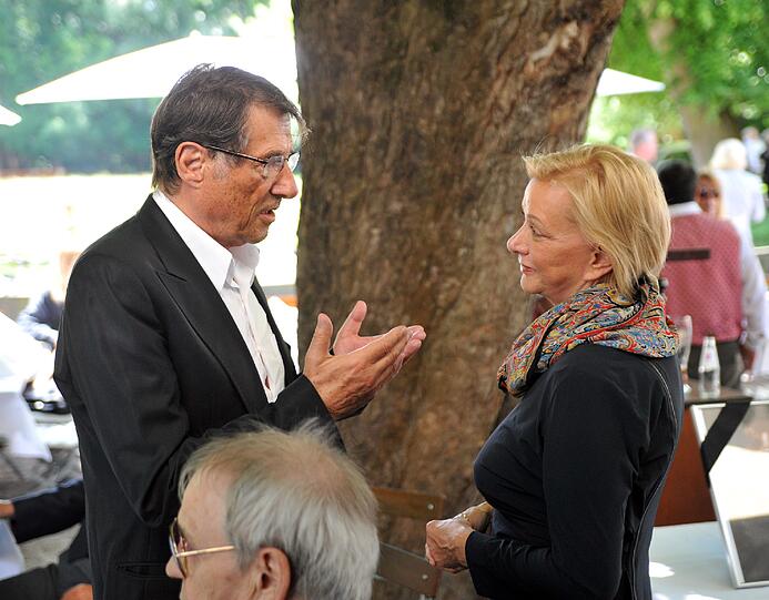 Udo Jürgens mit Hörbigers Witwe Gaby