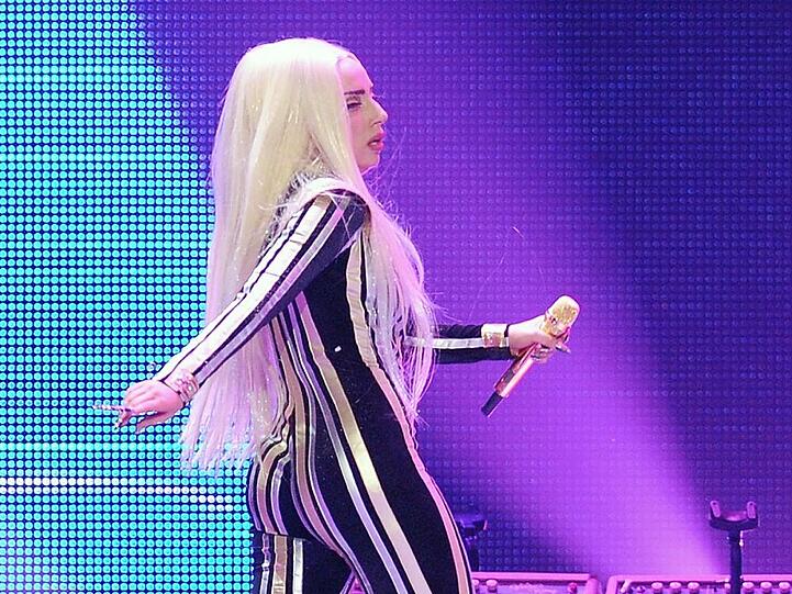 Lady Gaga bei einem Auftritt im Dezember 2012