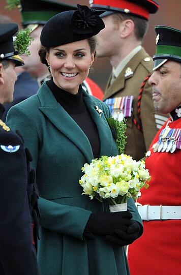 So schön schwanger: Kate am 17. März 2013.