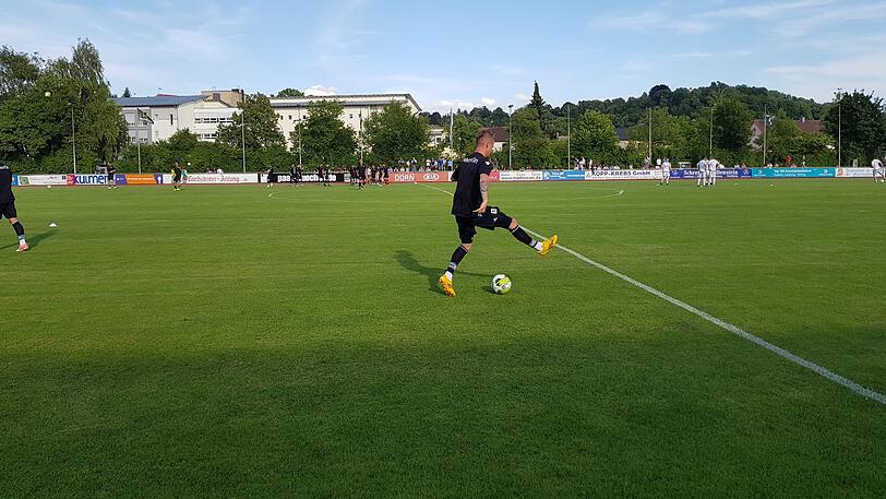 Die Bilder vom Testspiel der Löwen in Landshut.
