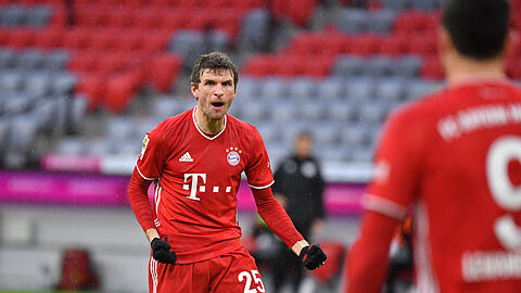 Hochmotiviert: Thomas Müller möchte mit dem FC Bayern in Katar den sechsten Titel innerhalb eines Jahres gewinnen.