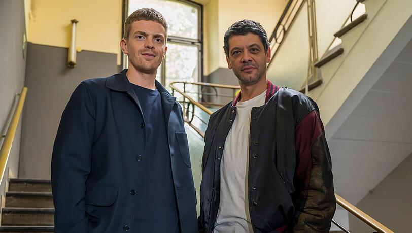 Das neue Münchner Ermittler-Duo im Münchner "Tatort": Gerade haben Ferdinand Hofer (l) und Carlo Ljubek ihren ersten gemeinsamen Krimi abgedreht.