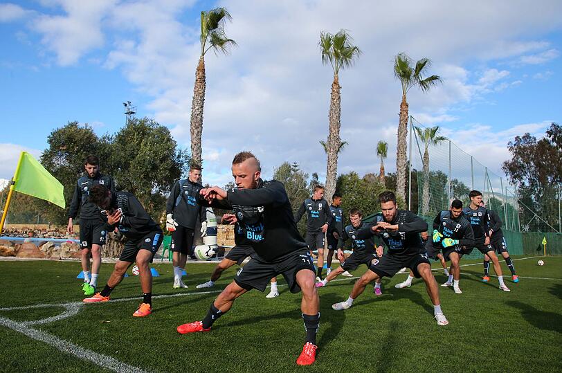 Die Bilder aus dem Löwen-Trainingslager in Marbella.