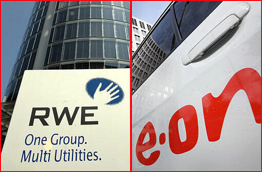Eon und RWE mussten sich der Großrazzia der EU-Wettbewerbshüter stellen.