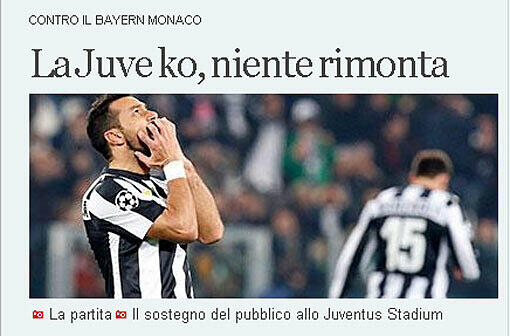 "Juve ist K.O. es gibt keine Aufholjagd": So schreibt der Corriere über den Sieg