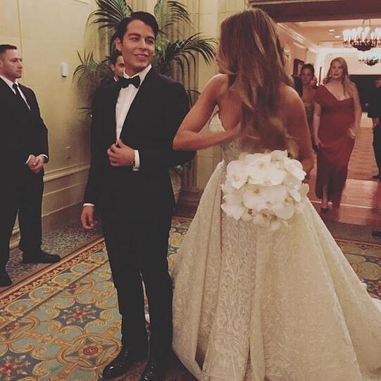 Sofia Vergara und Joe Manganiello haben am Sonntag in Florida geheiratet. Die Bilder der Traumhochzeit.