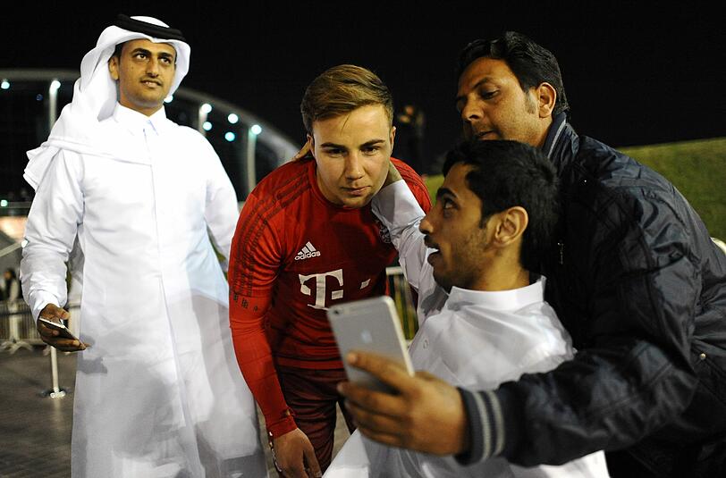 Die Bilder vom ersten Bayern-Trainig in Doha (Katar)