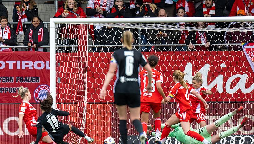 Das Tor von Kessya Bussy reichte Wolfsburg bei weitem nicht.