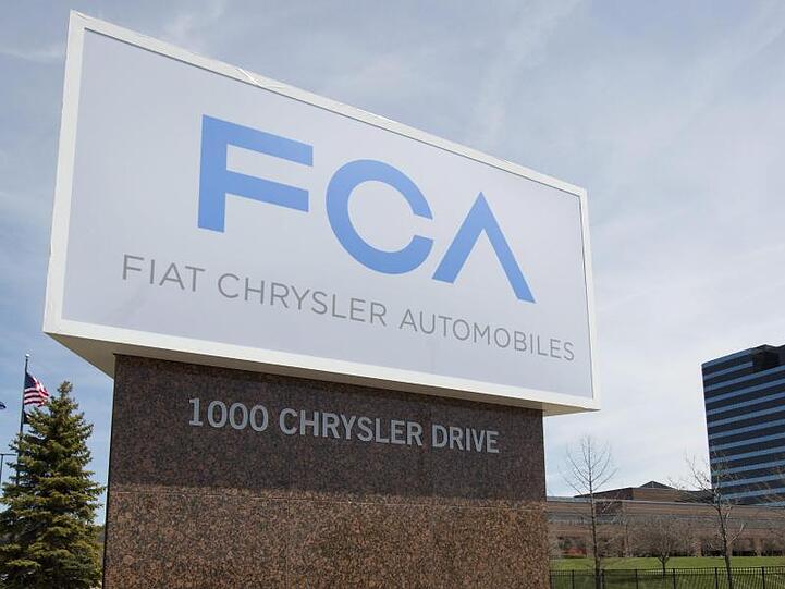 Zentrale von Fiat Chrysler in Auburn Hills im US-Bundesstaat Michigan.