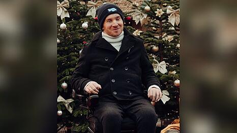 Samuel Koch beim Familienzauber im Bayern-Park am ersten Advents-Wochenende.