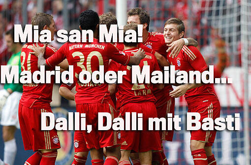 Ihre bevorzugten TV-Sendungen, ihre Lieblings-Fußballsprüche. Das sagen die Bayern-Stars...