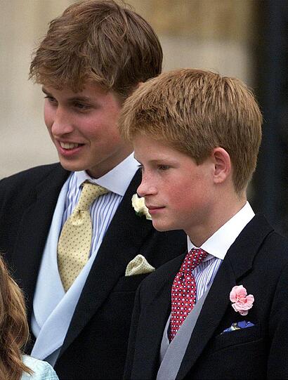Damals waren sie selbst noch Kinder, nun erwartet Prinz William (links, mit Bruder Harry) sein erstes Kind.