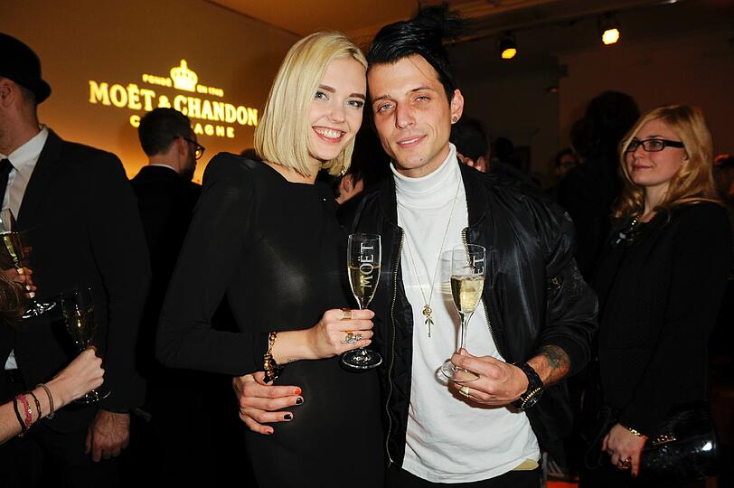 Bonnie Strange und Mann Carl Jakob Haupt