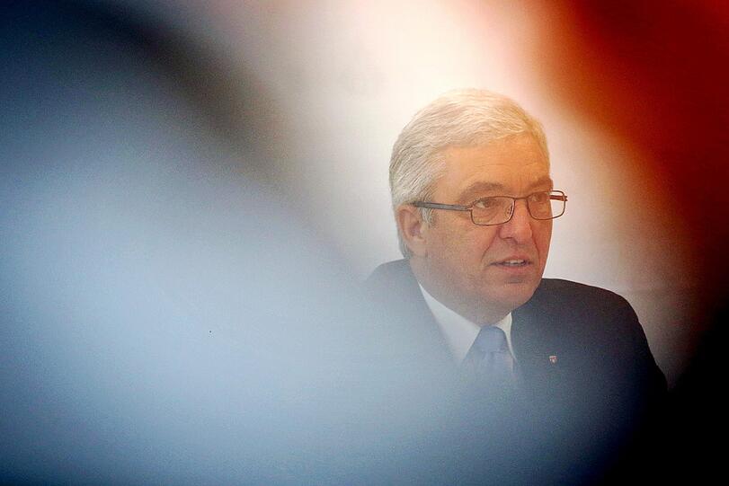 Vorsitzender und Gastgeber der Innenministerkonferenz in Koblenz: Der rheinland-pfälzische Innenminister Roger Lewentz.