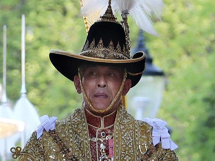 König Maha Vajiralongkorn, mit Beinamen Rama X.