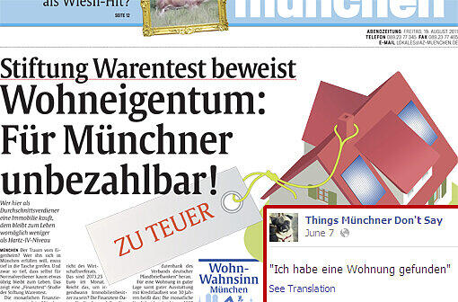 "Ich habe eine Wohnung gefunden"