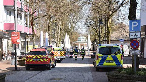 Der Bereich bleibt zun&auml;chst abgesperrt.