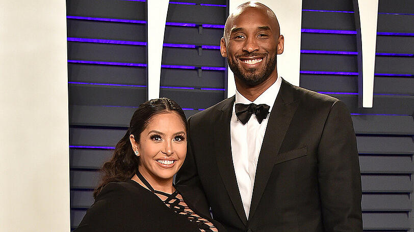 Kobe Bryant mit seiner Frau Vanessa bei einem gemeinsamen Auftritt
