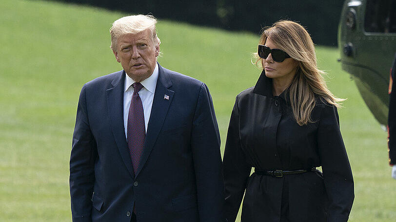 Donald Trump und die First Lady befinden sich derzeit in Quarantäne