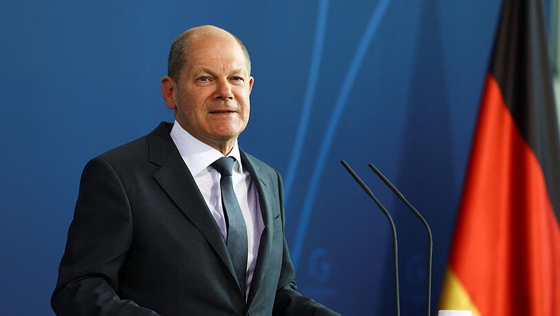 "Wir spüren unendliche Trauer über die Opfer und (...) große Wut auf den russischen Präsidenten und diesen sinnlosen Krieg": Bundeskanzler Olaf Scholz.