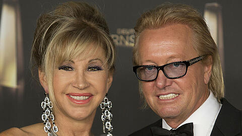 Carmen und Robert Geiss beim "Deutschen Fernsehpreis 2014" in Köln