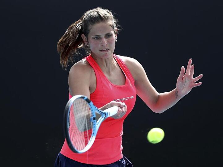 Julia Görges in Aktion. Foto: Dita Alangkara/AP/dpa/Archivbild