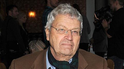 Gerhard Polt beim Presse Lunch des FilmFernsehFonds (FFF) Bayern 2014.