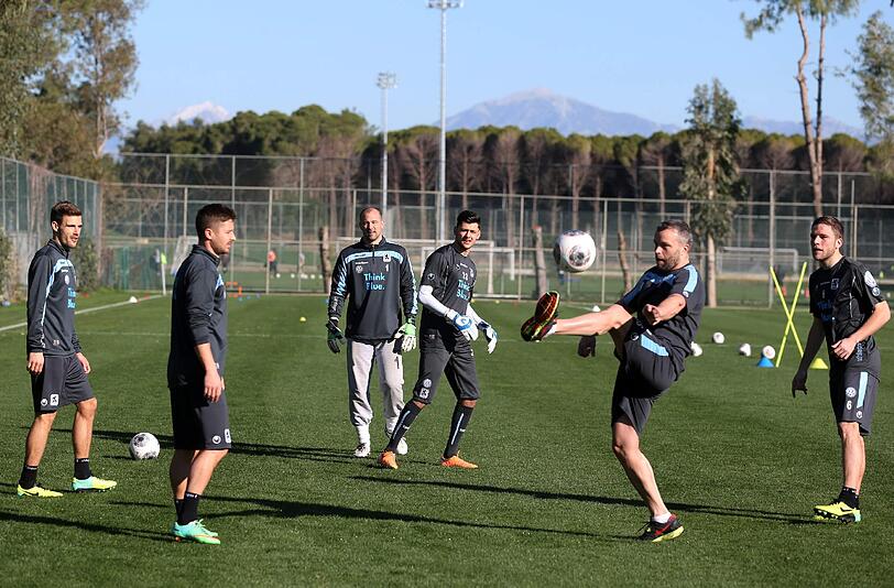 Die Bilder vom Vormittagstraining der Löwen an Tag 4 in belek.