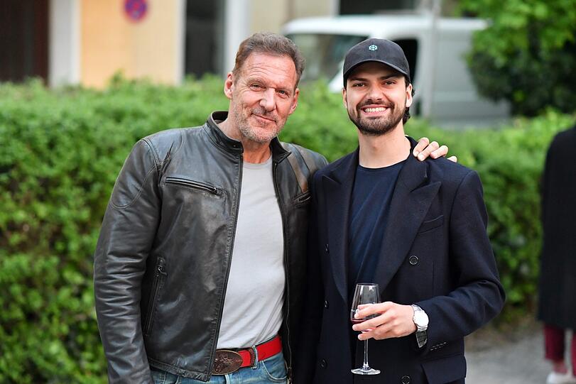 Ralf Moeller und Jimi Blue Ochsenknecht