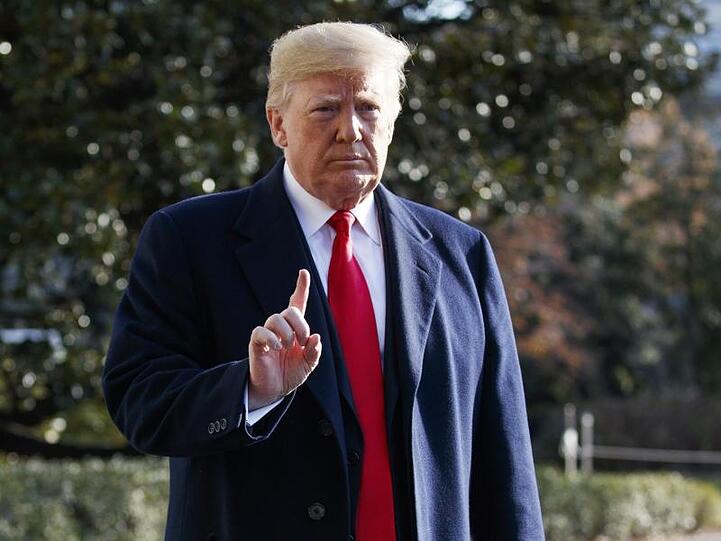US-Präsident Donald Trump sprach auf Twitter von "sehr produktiven Gesprächen mit China" und stellte "wichtige Ankündigungen" in Aussicht.