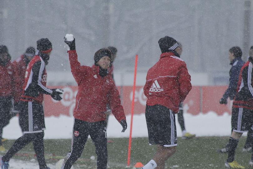 Dienstagtraining nach dem 2:2 gegen Hannover