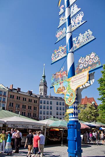 Sommer am Viktualienmarkt