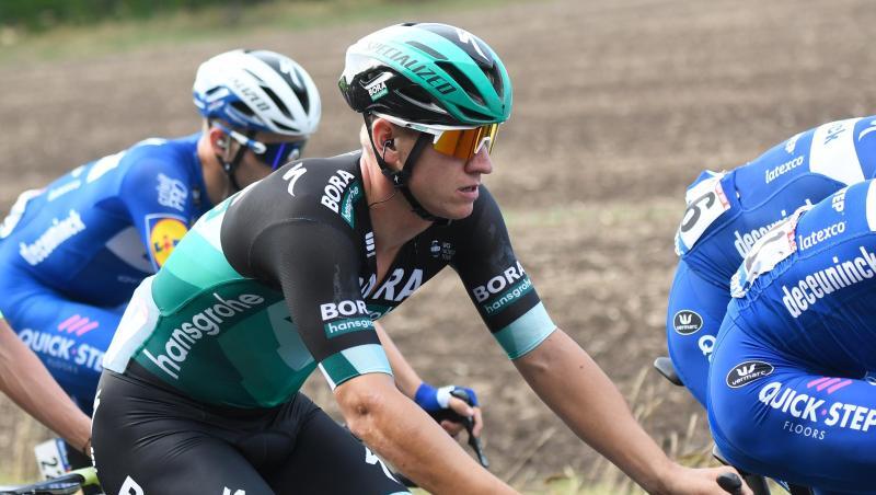 Pascal Ackermann verpasste in China nur knapp seinen zweiten Etappensieg. Pascal Ackermann verpasste in China nur knapp seinen zweiten Etappensieg.