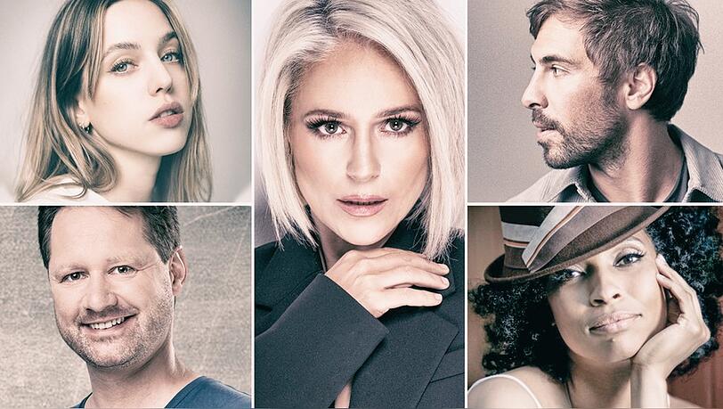 Wegen Regelverstoß: Felicia Lu (oben links) ist nicht mehr Teil der deutschen ESC-Jury.