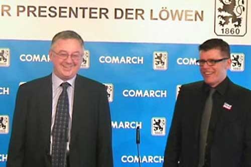 Sponsor Janusz Filipiak (l.) und Manfred Stoffers