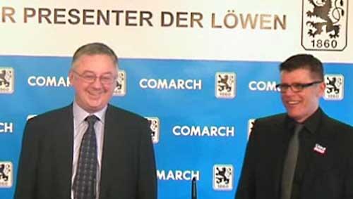 Sponsor Janusz Filipiak (l.) und Manfred Stoffers Sponsor Janusz Filipiak (l.) und Manfred Stoffers